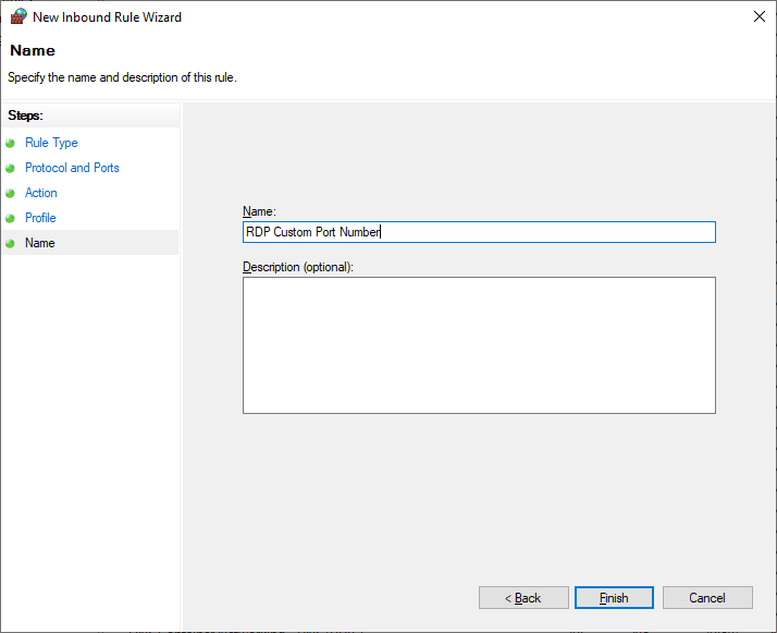 Advanced Windows Firewall